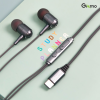 Gizmo รุ่น GS-014  หูฟัง type-c  หูฟังพอร์ตtype-c  หูฟังอินเอียร์ เบสหนัก เสียงใส สายยาว1.2m โดยประมาณ