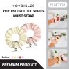 YOYOISLES Cloud Series Wrist Strap สายคล้องข้อมือโทรศัพท์ ผ้าซาตินสไตล์โดนัทมัดผมสุดหรู