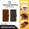 HANA Harvard Diary Case เคสฝาพับมีช่องใส่บัตร Samsung สำหรับซัมซุง S25 Ultra