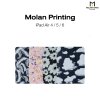 Molan Cano Printing Case เคสไอแพด iPad Air 4/5/6 Multi stand หลังใส ฝาพับ สกีนลาย มีช่องเก็บปากกา