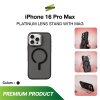Gizmo Platinum Lens Stand With magsafe เลนส์กล้องพับได้ รองรับการชาร์จไร้สาย iPhone 16 Pro Max
