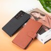 HANA Harvard Diary Case เคสฝาพับมีช่องใส่บัตร Samsung สำหรับซัมซุง S25 Ultra
