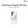 Kaono Airbag case hologram with magsafe เคสโฮโลแกรม ขอบใส กันกระแทก ซัมซุง Sumsung s25 Ultra