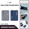 Polo Embroidery Magnetic Card Holder Beck ขาตั้งแม่เหล็กสำหรับโทรศัพท์