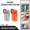 WEKOME AZEADA Portable Mini Waist Clip Fan พัดลมหนีบเอวมินิพกพา รุ่น Q88