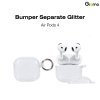 Gizmo Bumper Glitter Case เคส Air pods 4 สีใสกลิตเตอร์ แบบแยกสองชิ้น (แถม Ring ห้อย)