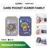 Molan Cano Card Pocket Flip Stand ใส่บัตรหลังมือถือ iCarer Family