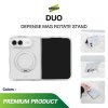 Gizmo for iPhone DUO Magsafe Rotate Stand Clear/Silver เคสใสพร้อมขาตั้งหมุน 360° รองรับ MagSafe