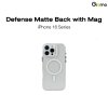 Gizmo Defense Matte Back With Magsafe iPhone 16 Pro max เคสกันกระแทก เนื้อแมท เคสชาร์จได้ ไอโฟน16 Pro max