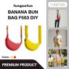 Fungoofun Shoulder Strap Banana Bag กระเป๋าสะพายข้างทรงกล้วย รุ่น F553 (DIY)