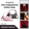 Fungoofun Donut Bag กระเป๋าถือผู้หญิงดีไซน์ทรงโดนัท Ring Bag รุ่น F557
