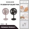 Aisolove Desktop Fan พัดลมตั้งโต๊ะไร้สาย ส่ายอัตโนมัติ พัดลมมินิมอล รุ่น F5
