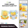 ตุ๊กตา Icarer Family Furry Series Sun Duck Plush Toy 28 Cm.