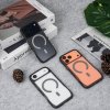 Gizmo Fusion Matte Dark Grey MagSafe เคสกันกระแทกขอบดำ สำหรับ iPhone 17