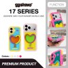 GGSHARE Heartbeat Stand Case เคสไอโฟนพร้อมขาตั้งรูปหัวใจ for iPhone 17 Series