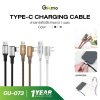 Gizmo(GU-073) สายชาร์จ USB-A to Type-C L-Shape