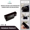 Imoaka Car Seat Gap Storage Box IK-7000 Black กล่องเก็บของข้างเบาะรถยนต์ ลายคาร์บอนไฟเบอร์พรีเมียม (แพ็ก 2 ชิ้น)