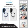 J-CASE MagSafe เคสแม่เหล็ก สำหรับ Samsung Galaxy A27 5G ขอบชุบเงา 6D Plating กันกระแทก
