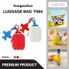 Fungoofun Mini Suitcase Pouch Bag Charm กระเป๋าพวงกุญแจห้อยกระเป๋า รุ่น F564