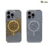Gizmo Defense Lux glitter with case เคสสำหรับชาร์จ เคสใสมีกลิตเตอร์ สีทอง/เงิน รองรับไอโฟน 15/15pro/15pro max