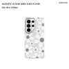 KAONO Magnetic Flower Case Series B – Big Flower S26 Ultra เคสใสลายดอกไม้ใหญ่
