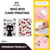 Molan Cano Magbox Card Printing กล่องใสสกีนลายสำหรับใส่บัตรแบบแม่เหล็ก
