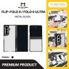 Molan Cano Metal Black เคสใส Samsung Galaxy Z Flip 8 / Fold 8 / Fold 8 Ultra