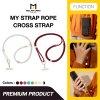 Molan Cano สายคล้องโทรศัพท์สะพายข้าง รุ่น My Strap Rope Cross Strap เชือกถักพรีเมียม