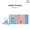 Molan Cano Printing Case เคสไอแพด iPad Gen10 Multi stand หลังใส ฝาพับ สกีนลาย มีช่องเก็บปากกา