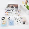 MOLAN CANO Crystal Clear Printing Magsafe Case รุ่น iPhone 16/16+/16pro/16Pro Max เคสไอโฟน เคสกันรอย-ขอบสีใสสกีนลาย