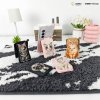 Nimmy Friend Embroidery Magnetic Stand ขาตั้งโทรศัพท์แม่เหล็กพร้อมช่องใส่บัตร ลายงานปัก 3D