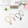 Nimmy Friend Mobile Phone Chain สายคล้องข้อมือถือประดับลูกปัดและจี้ปัก 3D