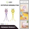 Octopus Variable Fan Model พัดลมขาปลาหมึกพกพา รุ่น TYX-9266