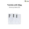 Gizmo Case Defense Twinkle เคสซัมซุง Samsung s25/s25+/s25ultra เคสรองรับการชาร์จไร้สาย มีกากเพชรวิบวับ