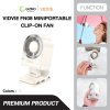 VIDVIE Mini Portable Clip-on Fan พัดลมคลิปหนีบอเนกประสงค์ รุ่น FN08