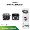 WWCP Black Case Airpods 4 กันกระแทกพรีเมียม