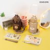 AISOLOVE Zoyzoii Children Animal Mug กระติกน้ำเด็กเก็บอุณหภูมิ มีหลอดดูด ลายสัตว์ รุ่น E8 ขนาด 450 Ml.