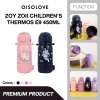 AISOLOVE ZOYZOII Children Thermos กระติกน้ำเก็บอุณหภูมิเด็ก รุ่น E9 ขนาด 450 Ml.
