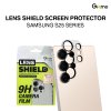 Gizmo Lens Shield Black กระจกกันเลนส์กล้อง แบบเต็มแผ่นขอบดำ สำหรับ Samsung Galaxy s25/25Plus/25Ultra