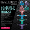 Caliber III Precision Raked Truck (PRE-ORDER)