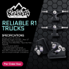 Rebirth Realiable R1 Trucks (PRE-ORDER)