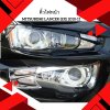 3 Head Lamp Trim (Chrome)