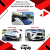 10 SKIRT (หน้า+ท้าย) สปอยเลอร์ (หลัง) YARIS CROSS 2023 (ทรงห้าง)