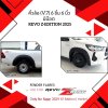 34.Fender Flares V.7 With nuts Toyota Revo Z-EDITION 2025