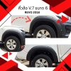 15.Front Fender Flares (V.7) 6 inch Toyota Revo 2018