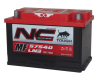 NC automotive maintenance free battery (LN3-MF) 12V 75Ah