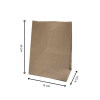 Kraft Cooler Paper Bag KI 150 Gsm (No Patterns)