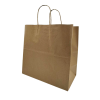 Kraft Paper bag with Handle No. 6 KI 125 Gsm