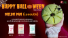 เมลอนปัง: ขนมปังญี่ปุ่นกรอบนอกนุ่มในรูปฟักทองแกะสลัก (Jack-o'-lantern) ต้อนรับฮาโลวีน