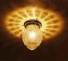 CRYSTAL FLUSH MOUNT CEILING LAMP